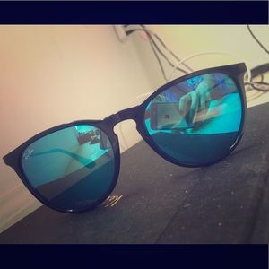 RB 4171 ERIKA sunglasses - blue and black